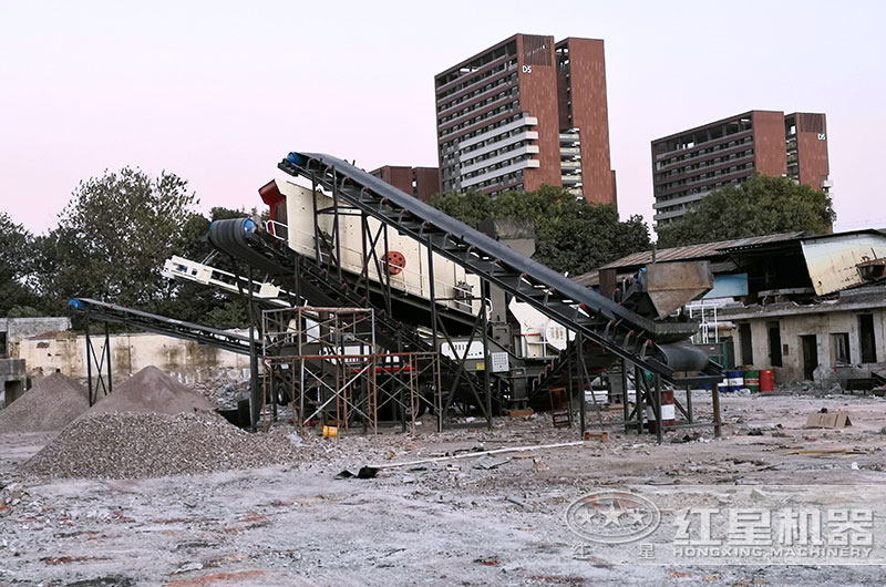 湖南客戶建筑垃圾處理廠