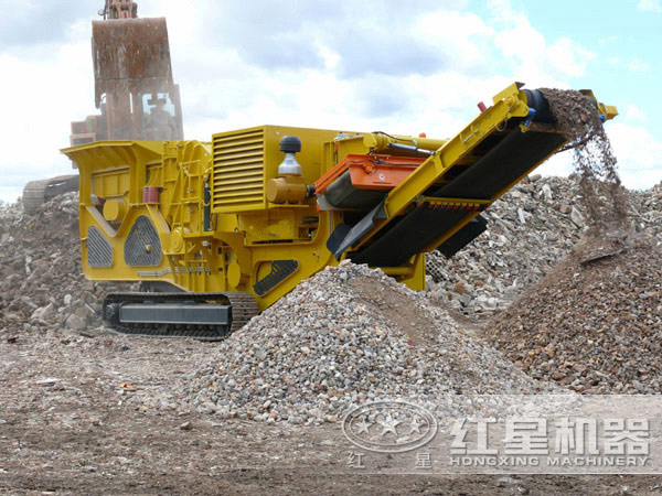 車(chē)載移動(dòng)石子破碎機(jī)