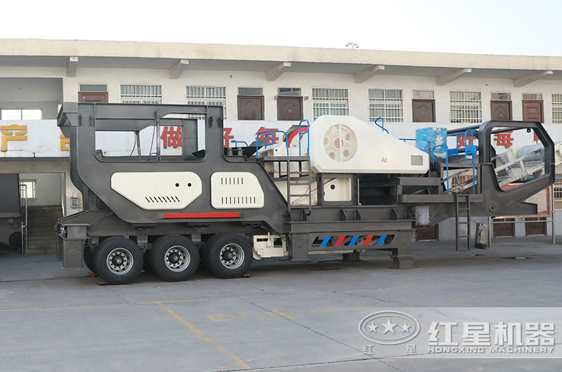 移動式建筑廢料粉碎機(jī)圖片