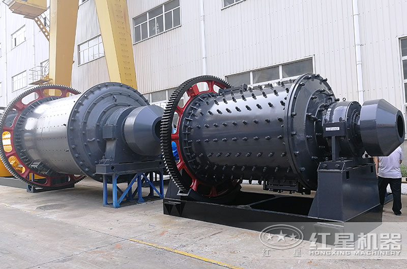 格子型球磨機和溢流型球磨機實拍圖