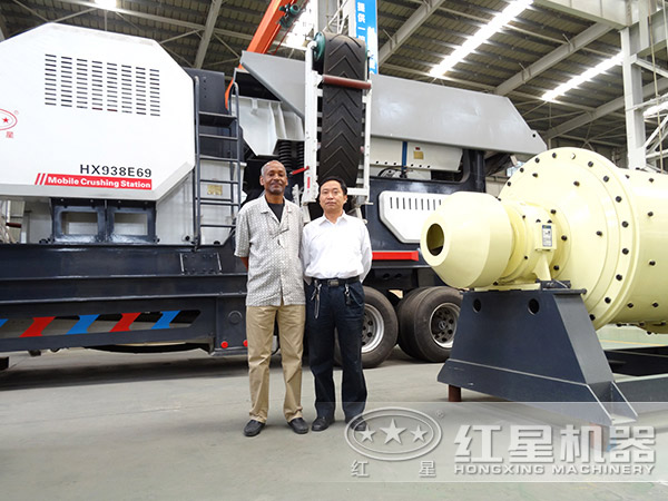 客戶來廠考察試機