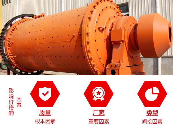影響球磨機(jī)價格的因素圖