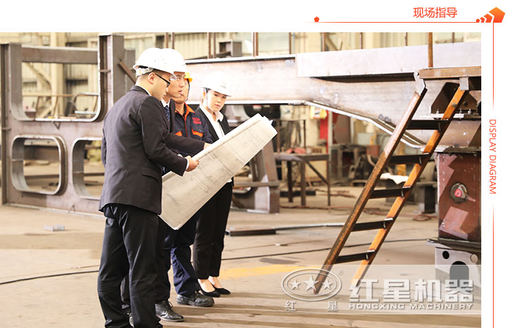 紅星機(jī)器技術(shù)工程師現(xiàn)場指導(dǎo)
